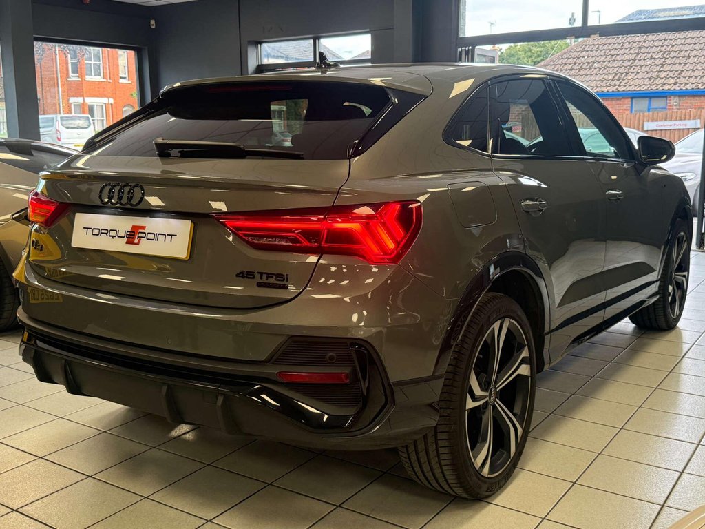 USED 2020 20 AUDI Q3 2.0 Q3 Sportback 45 TFSI S Line Edition 1 Quattro Semi-Auto 4WD 5dr FSH + SAT NAV + AMBIENT LIGHT