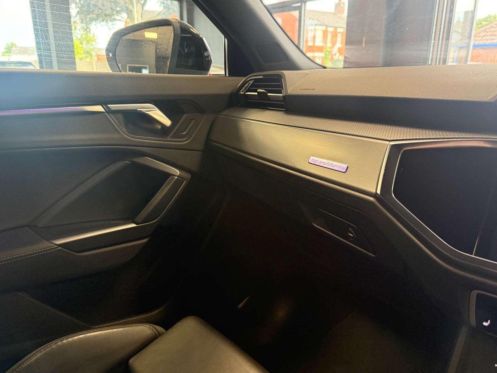 USED 2020 20 AUDI Q3 2.0 Q3 Sportback 45 TFSI S Line Edition 1 Quattro Semi-Auto 4WD 5dr FSH + SAT NAV + AMBIENT LIGHT