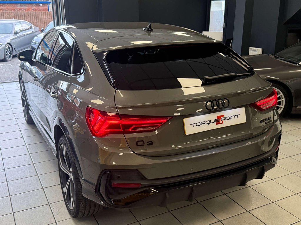 USED 2020 20 AUDI Q3 2.0 Q3 Sportback 45 TFSI S Line Edition 1 Quattro Semi-Auto 4WD 5dr FSH + SAT NAV + AMBIENT LIGHT