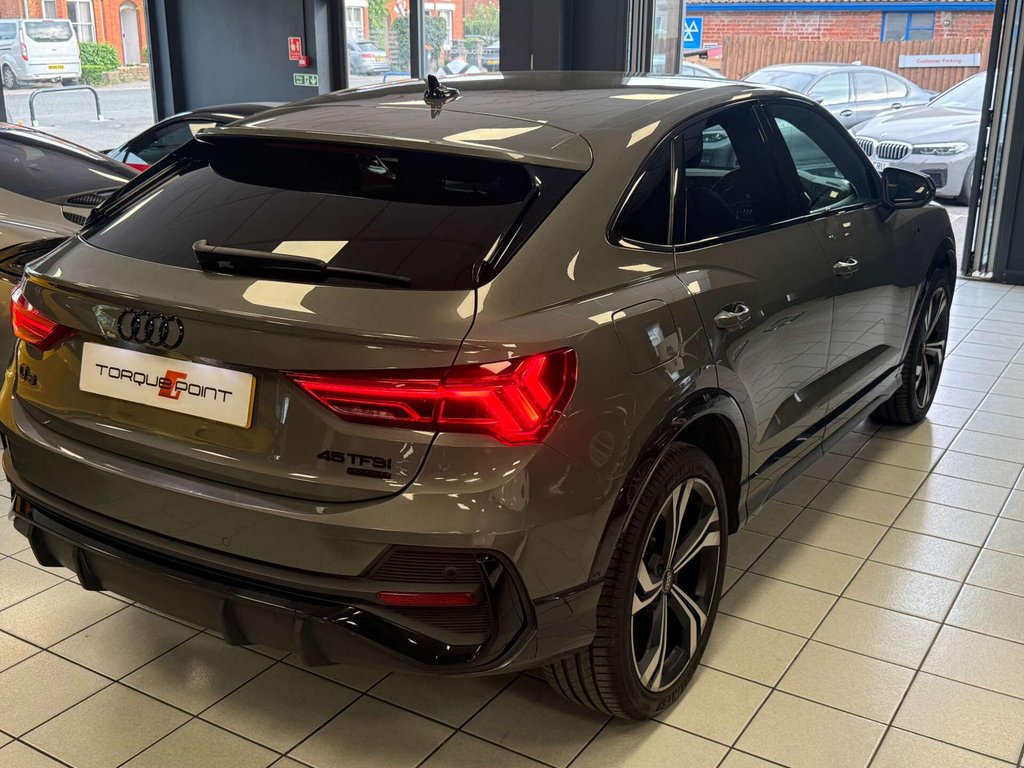 USED 2020 20 AUDI Q3 2.0 Q3 Sportback 45 TFSI S Line Edition 1 Quattro Semi-Auto 4WD 5dr FSH + SAT NAV + AMBIENT LIGHT