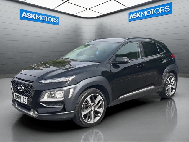 2018 68 HYUNDAI KONA 1.0 T-GDi Blue Drive Premium SUV 5dr Petrol Manual Euro 6 (s/s) (120 ps) 