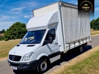 USED 2014 63 MERCEDES-BENZ SPRINTER 2.1 313 CDI Luton Curtain Side 2dr Diesel Manual RWD L2 (129 bhp) FINANCE AVAILABLE