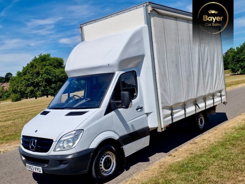 USED 2014 63 MERCEDES-BENZ SPRINTER 2.1 313 CDI Luton Curtain Side 2dr Diesel Manual RWD L2 (129 bhp) FINANCE AVAILABLE