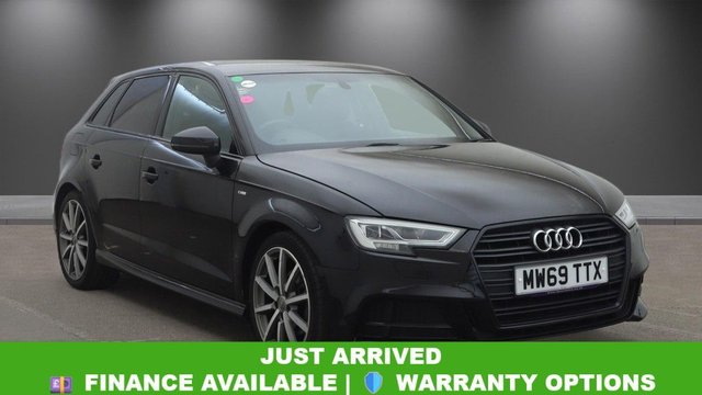 View our Audi A3 1.0 TFSI 30 Black Edition Sportback 5dr Petrol Manual Euro 6 (s/s) (116 ps)
