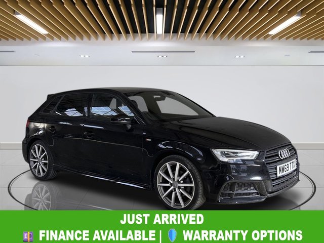 View our Audi A3 1.0 TFSI 30 Black Edition Sportback 5dr Petrol Manual Euro 6 (s/s) (116 ps)