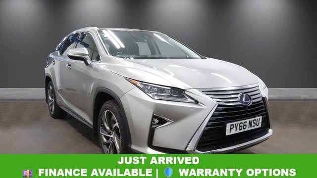 2016 66 LEXUS RX 3.5 450h V6 Premier SUV 5dr Petrol Hybrid CVT 4WD Euro 6 (s/s) (313 ps) 