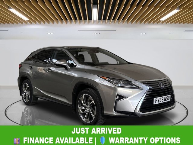 View our Lexus RX 3.5 450h V6 Premier SUV 5dr Petrol Hybrid CVT 4WD Euro 6 (s/s) (313 ps)