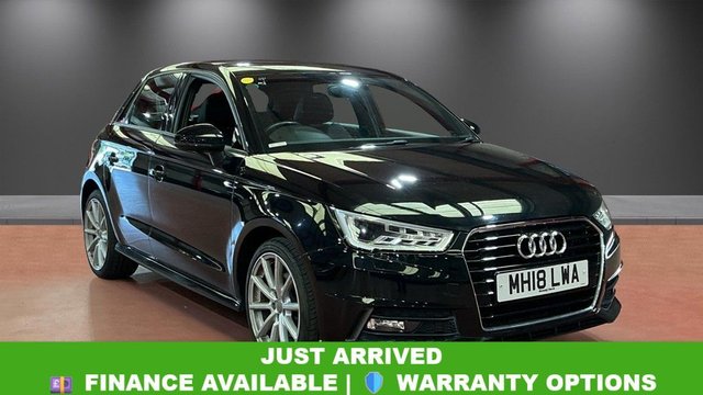 2018 18 AUDI A1 1.4 TFSI S line Sportback 5dr Petrol Manual Euro 6 (s/s) (Nav) (125 ps) 