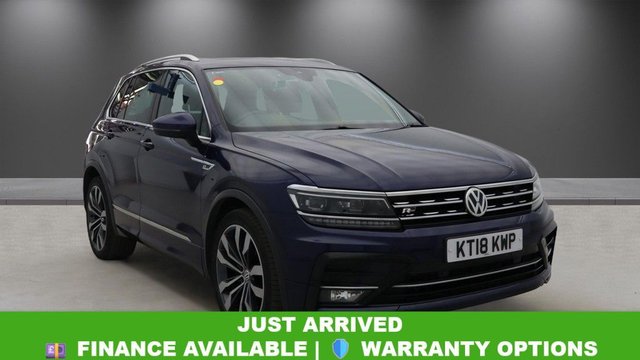 2018 18 VOLKSWAGEN TIGUAN 2.0 TDI R-Line SUV 5dr Diesel DSG Euro 6 (s/s) (150 ps) 