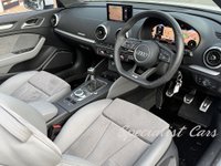 USED 2017 67 AUDI A3 CABRIOLET 2.0 TDI S line Convertible 2dr Diesel Manual Euro 6 (s/s) (184 ps) 