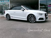 USED 2017 67 AUDI A3 CABRIOLET 2.0 TDI S line Convertible 2dr Diesel Manual Euro 6 (s/s) (184 ps) 