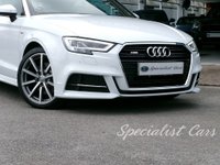 USED 2017 67 AUDI A3 CABRIOLET 2.0 TDI S line Convertible 2dr Diesel Manual Euro 6 (s/s) (184 ps) 