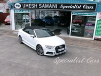 USED 2017 67 AUDI A3 CABRIOLET 2.0 TDI S line Convertible 2dr Diesel Manual Euro 6 (s/s) (184 ps) 