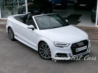 USED 2017 67 AUDI A3 CABRIOLET 2.0 TDI S line Convertible 2dr Diesel Manual Euro 6 (s/s) (184 ps) 