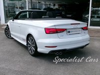 USED 2017 67 AUDI A3 CABRIOLET 2.0 TDI S line Convertible 2dr Diesel Manual Euro 6 (s/s) (184 ps) 