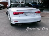 USED 2017 67 AUDI A3 CABRIOLET 2.0 TDI S line Convertible 2dr Diesel Manual Euro 6 (s/s) (184 ps) 