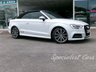 USED 2017 67 AUDI A3 CABRIOLET 2.0 TDI S line Convertible 2dr Diesel Manual Euro 6 (s/s) (184 ps) 