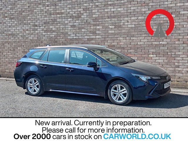 View our Toyota Corolla 1.8 VVT-h GPF Icon Tech Touring Sports 5dr Petrol Hybrid CVT Euro 6 (s/s) (122 ps)
