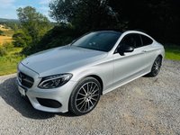 USED 2018 18 MERCEDES-BENZ C CLASS 2.1 C250d AMG Line (Premium) Coupe 2dr Diesel G-Tronic+ 4MATIC Euro 6 (s/s) (204 ps) 