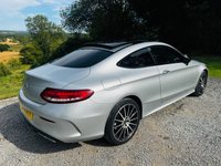USED 2018 18 MERCEDES-BENZ C CLASS 2.1 C250d AMG Line (Premium) Coupe 2dr Diesel G-Tronic+ 4MATIC Euro 6 (s/s) (204 ps) 