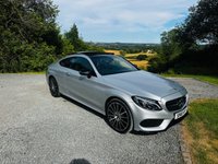 USED 2018 18 MERCEDES-BENZ C CLASS 2.1 C250d AMG Line (Premium) Coupe 2dr Diesel G-Tronic+ 4MATIC Euro 6 (s/s) (204 ps) 