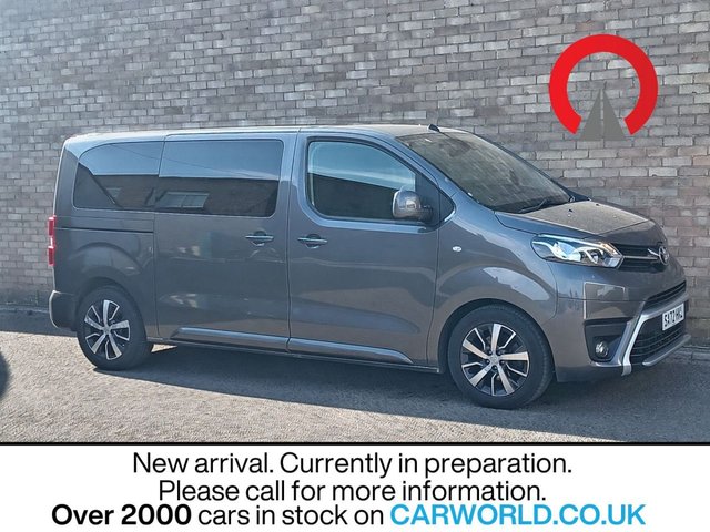 View our Toyota Proace Verso range