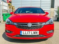 USED 2017 17 VAUXHALL ASTRA 1.4i Turbo SRi Auto Euro 6 (s/s) 5dr NEW MOT SERVICE LOW MILES