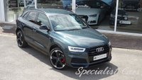 USED 2017 67 AUDI Q3 2.0 TDI Black Edition SUV 5dr Diesel S Tronic quattro Euro 6 (s/s) (184 ps) 