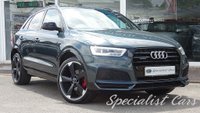 USED 2017 67 AUDI Q3 2.0 TDI Black Edition SUV 5dr Diesel S Tronic quattro Euro 6 (s/s) (184 ps) 