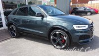 USED 2017 67 AUDI Q3 2.0 TDI Black Edition SUV 5dr Diesel S Tronic quattro Euro 6 (s/s) (184 ps) 