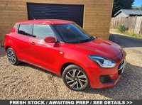 USED 2021 21 SUZUKI SWIFT 1.2 Dualjet MHEV SZ-L Hatchback 5dr Petrol Hybrid Manual Euro 6 (s/s) (83 ps) BURNING RED PEARL / BLACK CLOTH TRIM / AIRCON / ELECTRIC FRONT WINDOWS / ELECTRIC MIRRORS / FRONT ASSIST / CRUISE CONTROL / SPEED LIMITER / TOUCHSCREEN DAB AUDIO / SMARTPHONE LINK / BLUETOOTH / PARKING CAMERA / PRIVACY GLASS / 16"ALLOYS / CARPET MATS / SERVICE HISTORY