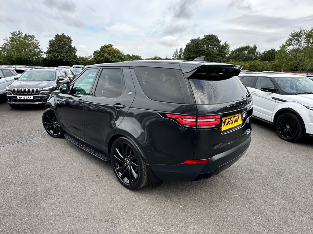 USED 2018 68 LAND ROVER DISCOVERY 3.0 TD V6 HSE SUV 5dr Diesel Auto 4WD Euro 6 (s/s) (258 ps) 