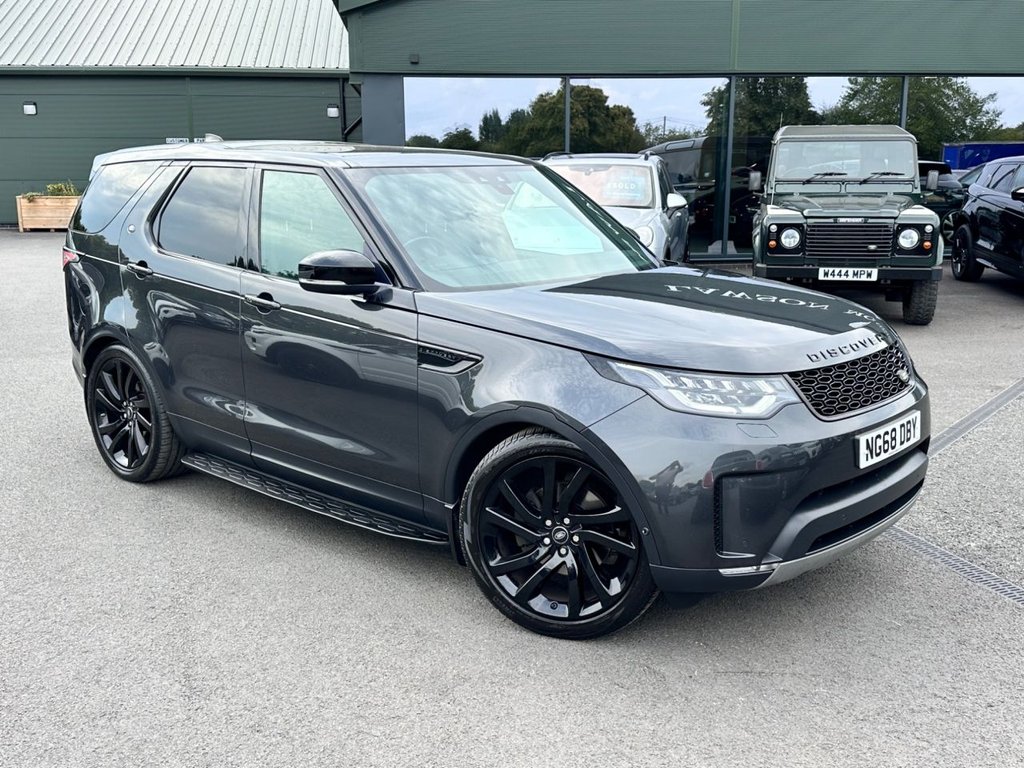 USED 2018 68 LAND ROVER DISCOVERY 3.0 TD V6 HSE SUV 5dr Diesel Auto 4WD Euro 6 (s/s) (258 ps) 