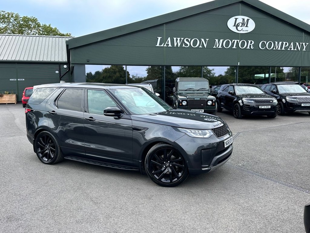 USED 2018 68 LAND ROVER DISCOVERY 3.0 TD V6 HSE SUV 5dr Diesel Auto 4WD Euro 6 (s/s) (258 ps) 