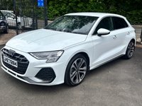 USED 2024 AUDI A3 1.5 TFSI 30 S line Sportback 5dr Petrol S Tronic Euro 6 (s/s) (116 ps) FACE LIFT MODEL, FSH