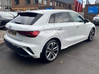 USED 2024 AUDI A3 1.5 TFSI 30 S line Sportback 5dr Petrol S Tronic Euro 6 (s/s) (116 ps) FACE LIFT MODEL, FSH