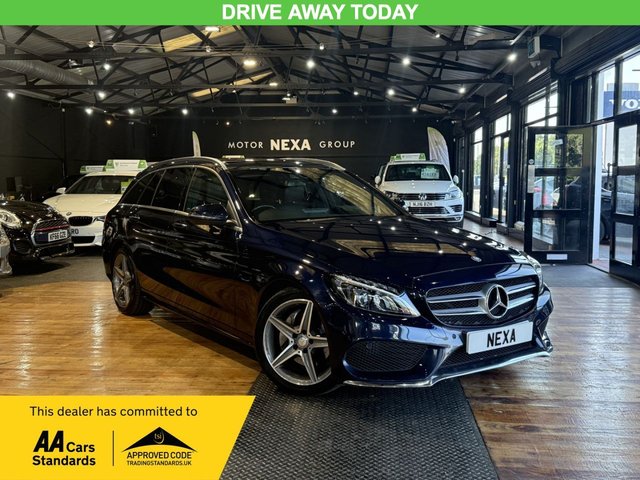 View our Mercedes-Benz C Class 2.1 C220d AMG Line (Premium Plus) Estate 5dr Diesel 7G-Tronic+ Euro 6 (s/s) (170 ps)