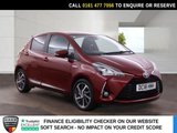 USED 2018 18 TOYOTA YARIS 1.5 VVT-h Excel Hatchback 5dr Petrol Hybrid E-CVT Euro 6 (s/s) (15in Alloy) (100 ps) FULL DEALER HISTORY+1 OWNER