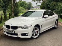 USED 2016 16 BMW 4 SERIES 2.0 420d M Sport Coupe 2dr Diesel Auto xDrive Euro 6 (s/s) (190 ps) *M SPORT COUPE 2DR AUTO* RED HEATED LEATHER-PARKING AID