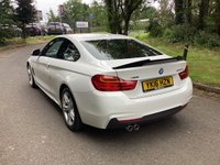 USED 2016 16 BMW 4 SERIES 2.0 420d M Sport Coupe 2dr Diesel Auto xDrive Euro 6 (s/s) (190 ps) *M SPORT COUPE 2DR AUTO* RED HEATED LEATHER-PARKING AID