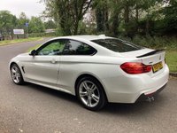 USED 2016 16 BMW 4 SERIES 2.0 420d M Sport Coupe 2dr Diesel Auto xDrive Euro 6 (s/s) (190 ps) *M SPORT COUPE 2DR AUTO* RED HEATED LEATHER-PARKING AID