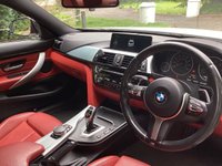USED 2016 16 BMW 4 SERIES 2.0 420d M Sport Coupe 2dr Diesel Auto xDrive Euro 6 (s/s) (190 ps) *M SPORT COUPE 2DR AUTO* RED HEATED LEATHER-PARKING AID