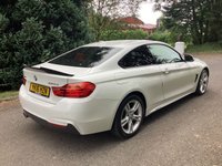 USED 2016 16 BMW 4 SERIES 2.0 420d M Sport Coupe 2dr Diesel Auto xDrive Euro 6 (s/s) (190 ps) *M SPORT COUPE 2DR AUTO* RED HEATED LEATHER-PARKING AID