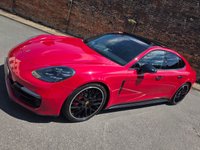 USED 2019 19 PORSCHE PANAMERA 4.0T V8 GTS Saloon 5dr Petrol PDK 4WD Euro 6 (s/s) (460 ps) Huge Spec - Carmine Red - FPSH - HUD - Adaptive Cruise