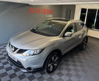 USED 2016 65 NISSAN QASHQAI 1.2 DIG-T n-tec+ SUV 5dr Petrol Manual 2WD Euro 6 (s/s) (115 ps) NEW MOT - SERVICE RECORDS - SAT NAV - PARKING CAM - PAN ROOF - DAB RADIO - CRUISE CONTROL