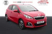 USED 2018 68 PEUGEOT 108 1.0 Allure 5dr 2 Tronic (AIRCON, PRIVACY GLASS) 