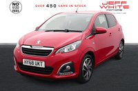 USED 2018 68 PEUGEOT 108 1.0 Allure 5dr 2 Tronic (AIRCON, PRIVACY GLASS) 