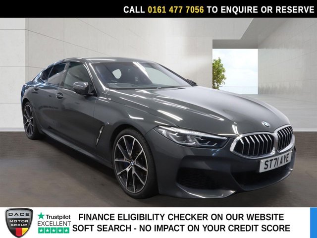 View our BMW 8 Series Gran Coupe 3.0 840i M Sport Saloon 4dr Petrol Steptronic Euro 6 (s/s) (333 ps)