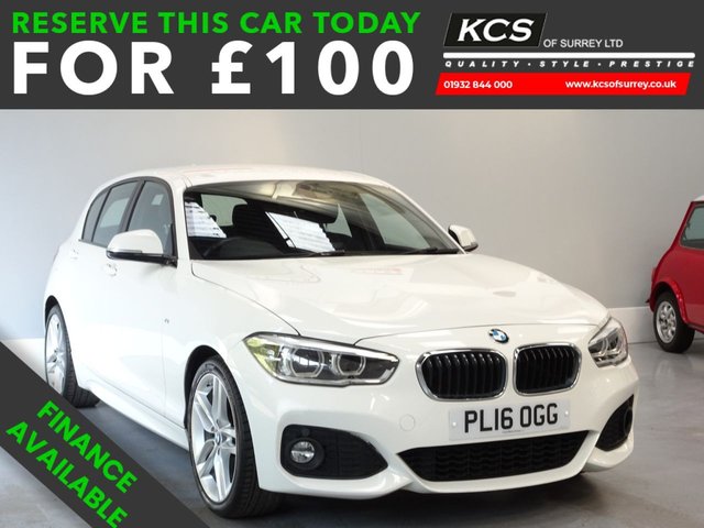 View our BMW 1 Series 2.0 120i M Sport Hatchback 5dr Petrol Manual Euro 6 (s/s) (184 ps)