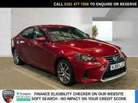 USED 2018 68 LEXUS IS 2.5 300h Advance Saloon 4dr Petrol Hybrid E-CVT Euro 6 (s/s) (223 ps) FULL HISTORY+NAV+HEATED SEATS